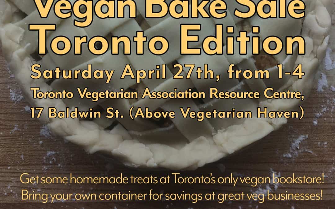 Worldwide Vegan Bake Sale: Toronto Edition