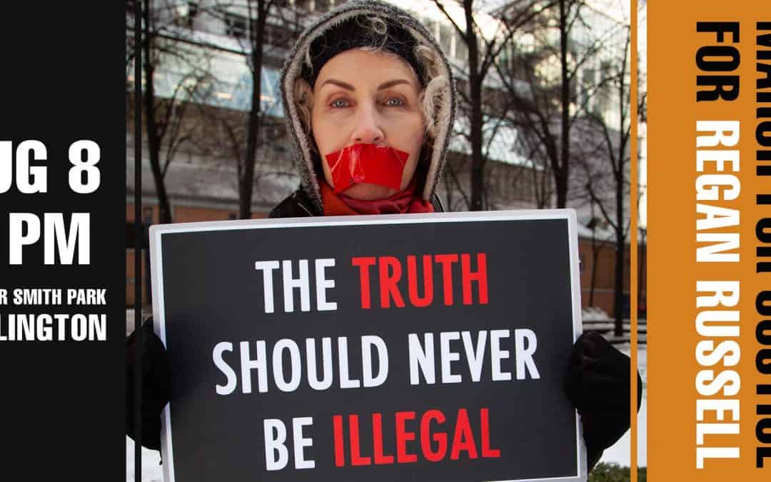 March for Justice for Regan Russell – Burlington