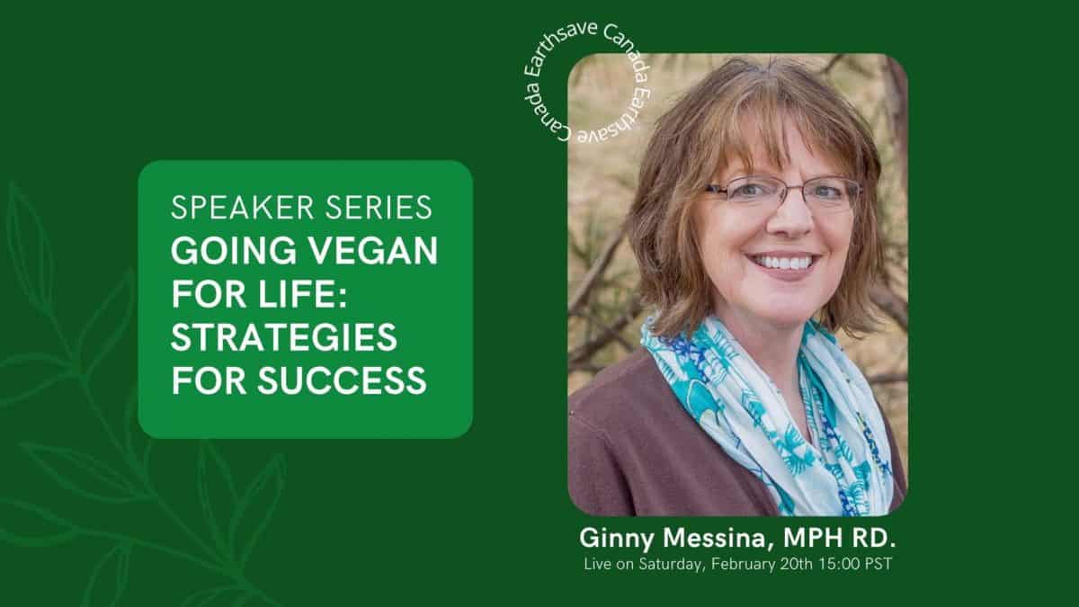 Earthsave speaker Ginny Messina